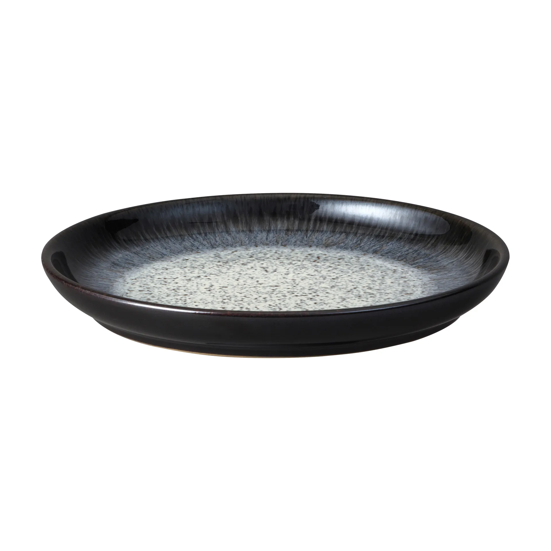 Halo Coupe bordje 17 cm, Blauw-grijs-zwart Denby