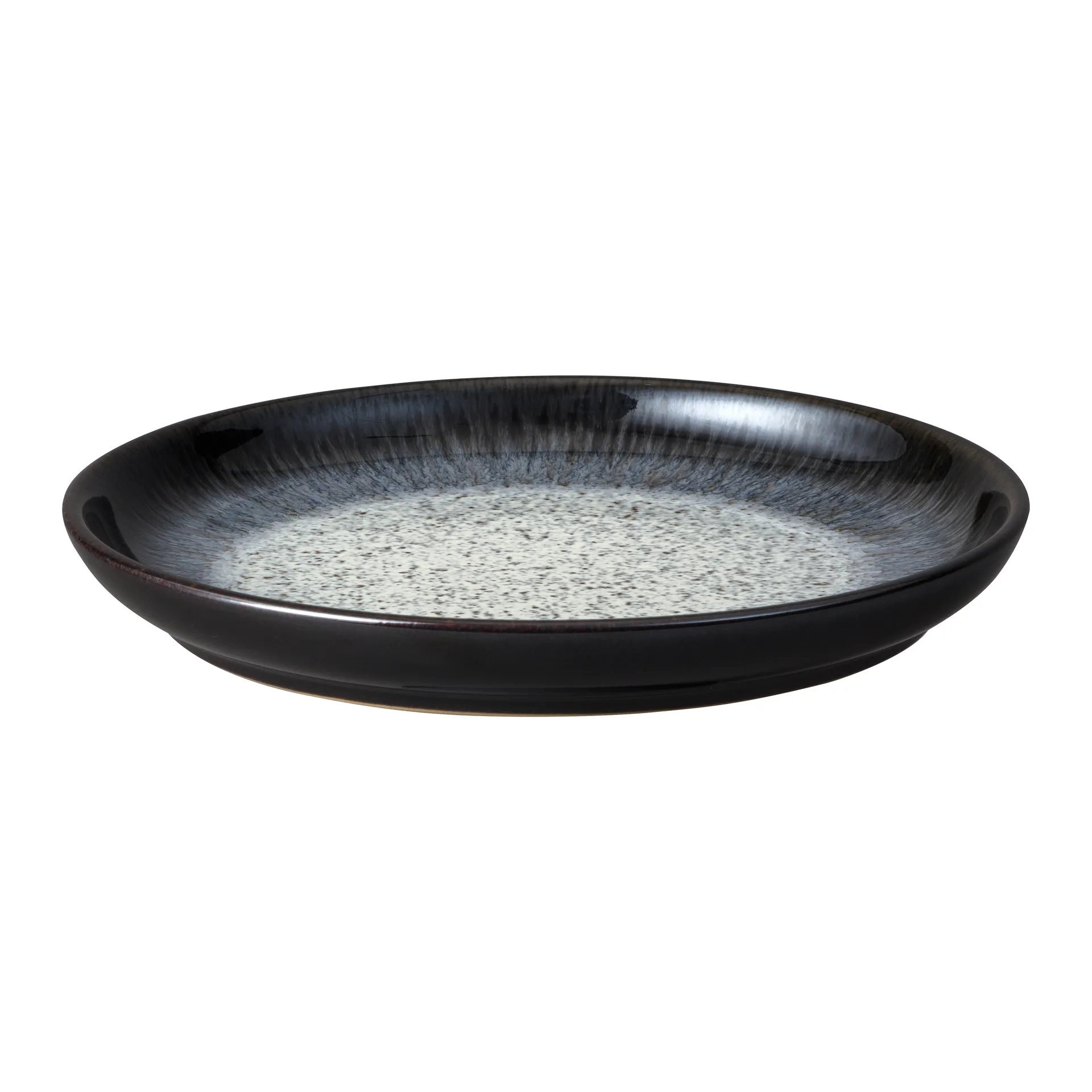 Halo Coupe bordje 21 cm, Blauw-grijs-zwart Denby