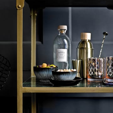 Halo kom 10,5 cm - Blauw-grijs-zwart - Denby