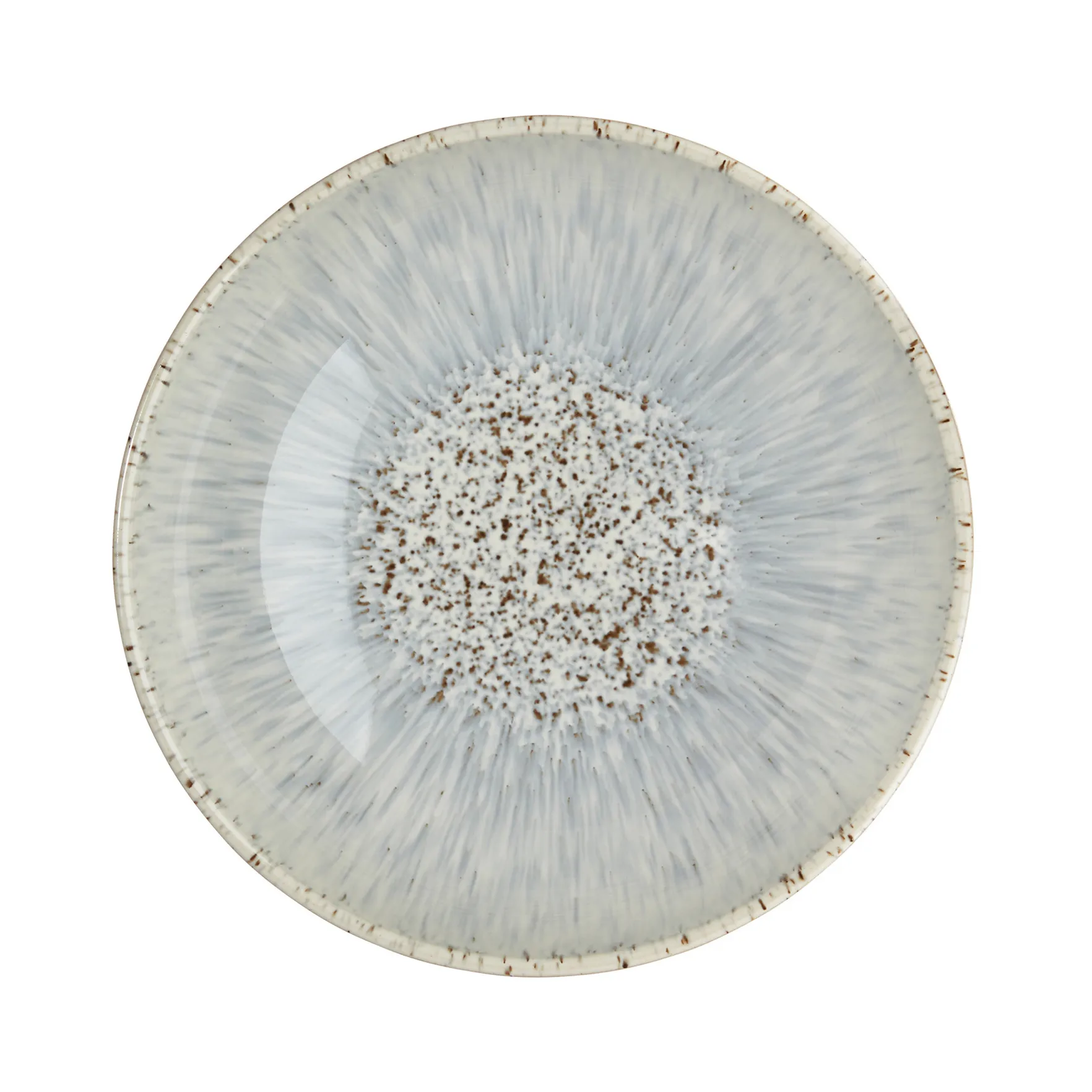 Halo Speckle coupe mueslikom 17 cm, Grijs-bruin Denby
