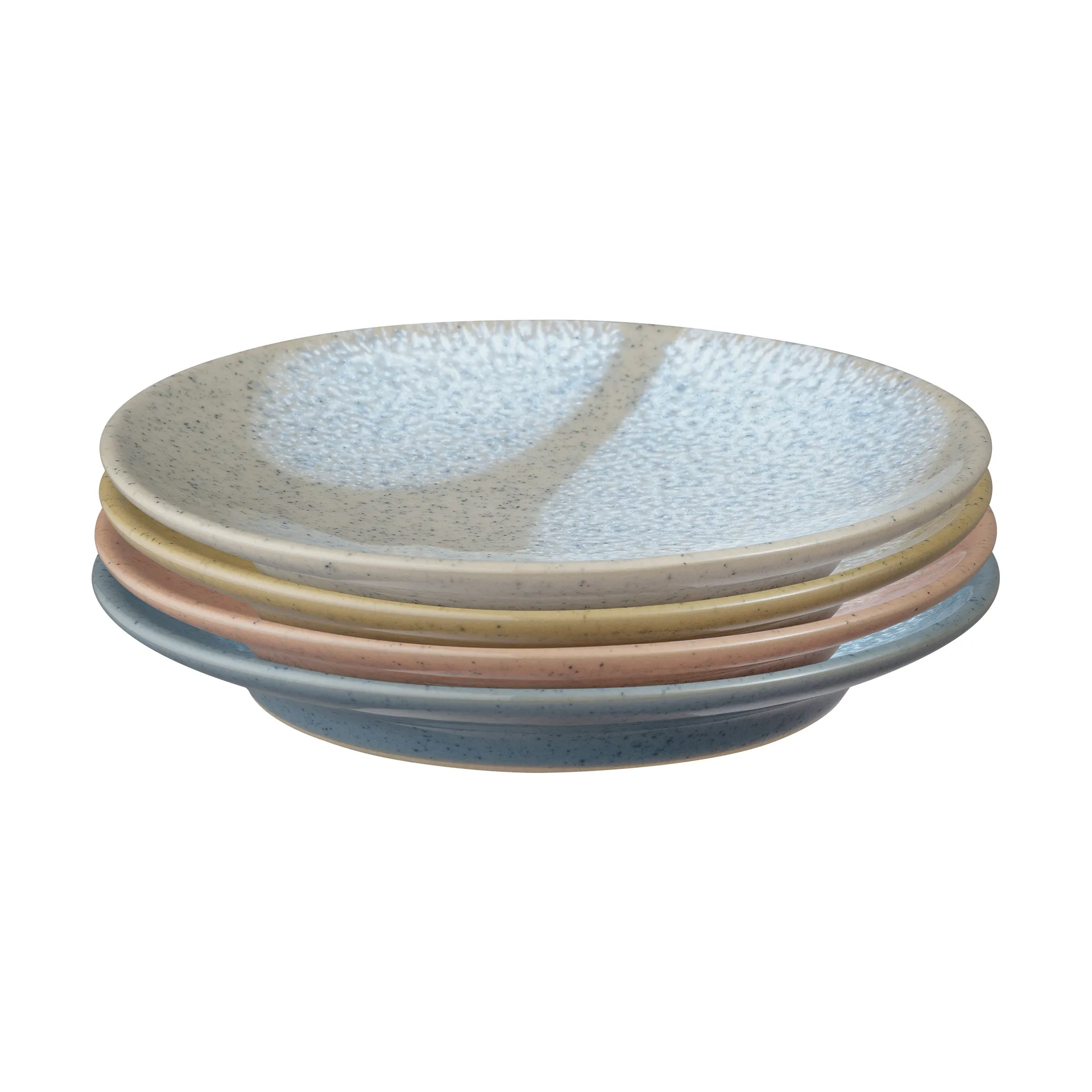 Kiln Accents bord Ø17 cm 4-delig, Multi Denby