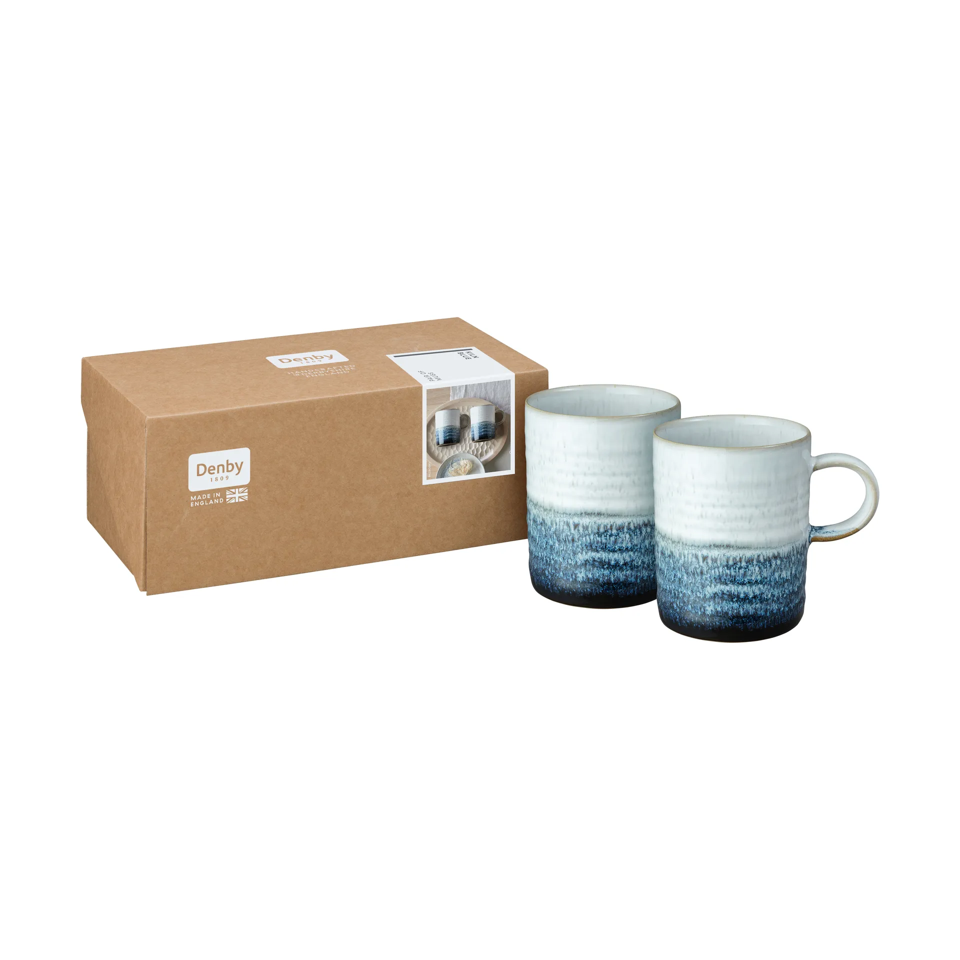 Kiln blue Alt serveerschaal, Small, Ø13 cm Denby