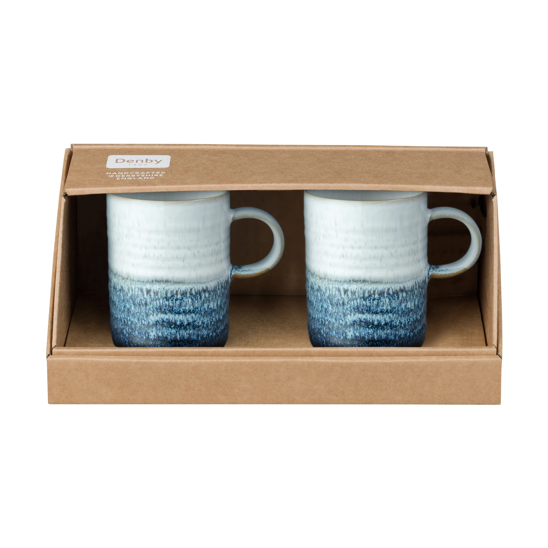 Kiln blue Alt serveerschaal, Small, Ø13 cm Denby