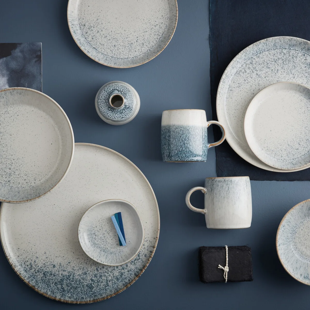 Kiln blue rice kom, 48 cl Denby