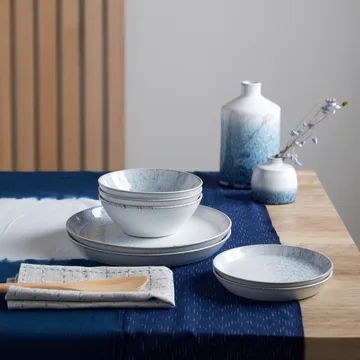 Kiln blue serviesset - 12-delig - Denby