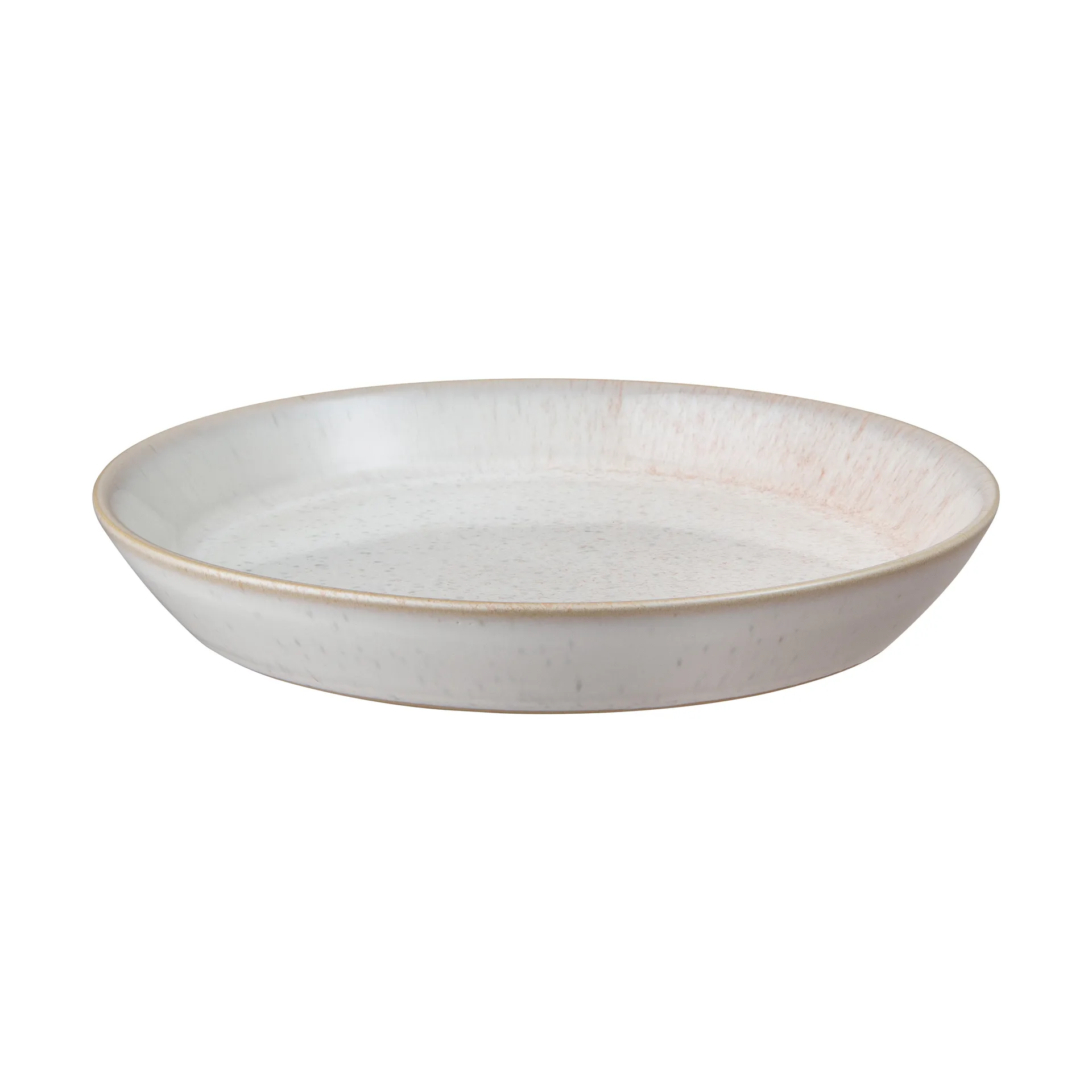 Kiln Coral dessertbord, Koraal-beige, Ø17 cm Denby