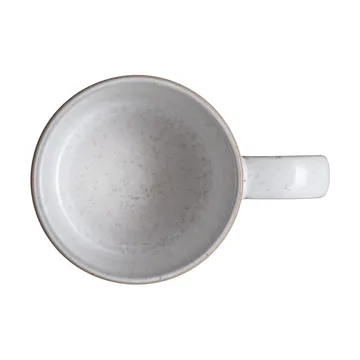 Kiln Coral geribbelde mok - Koraal-beige, Ø8,5 cm - Denby