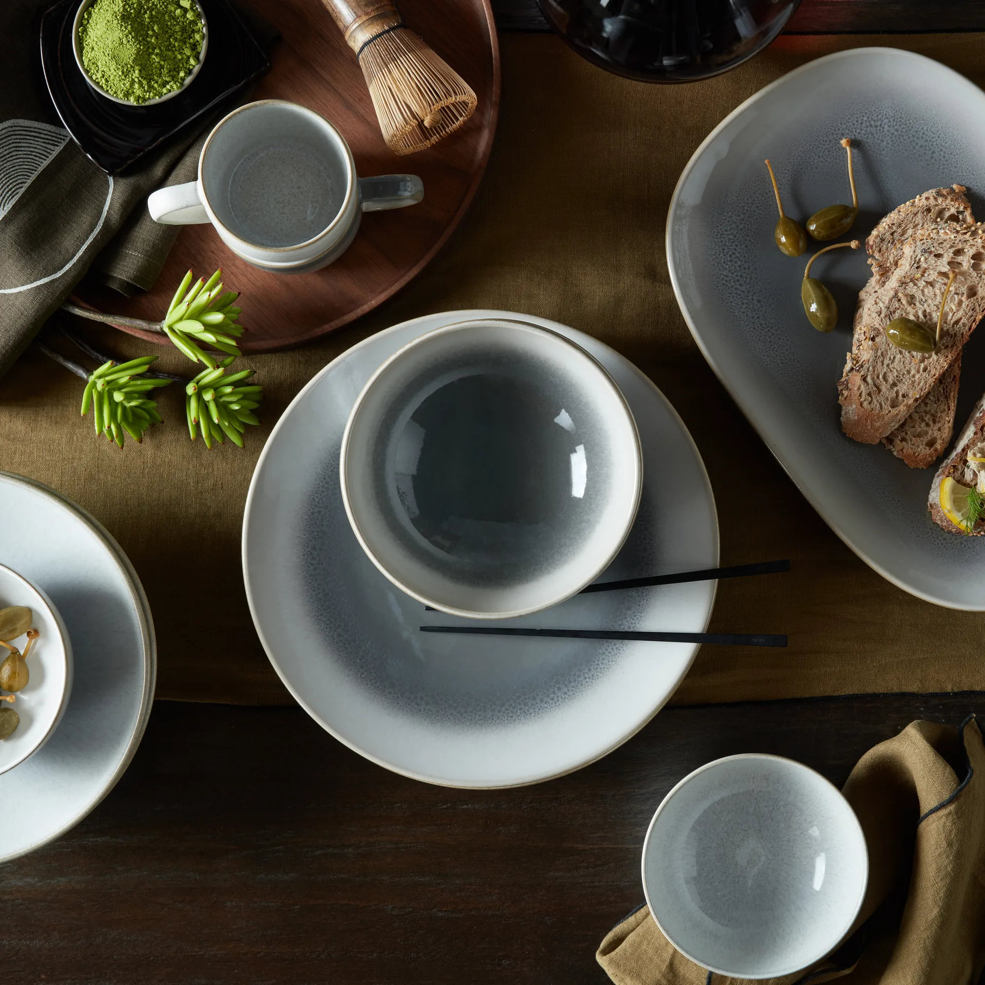 Modus Ombre mueslikom 13,5 cm, Grijs Denby