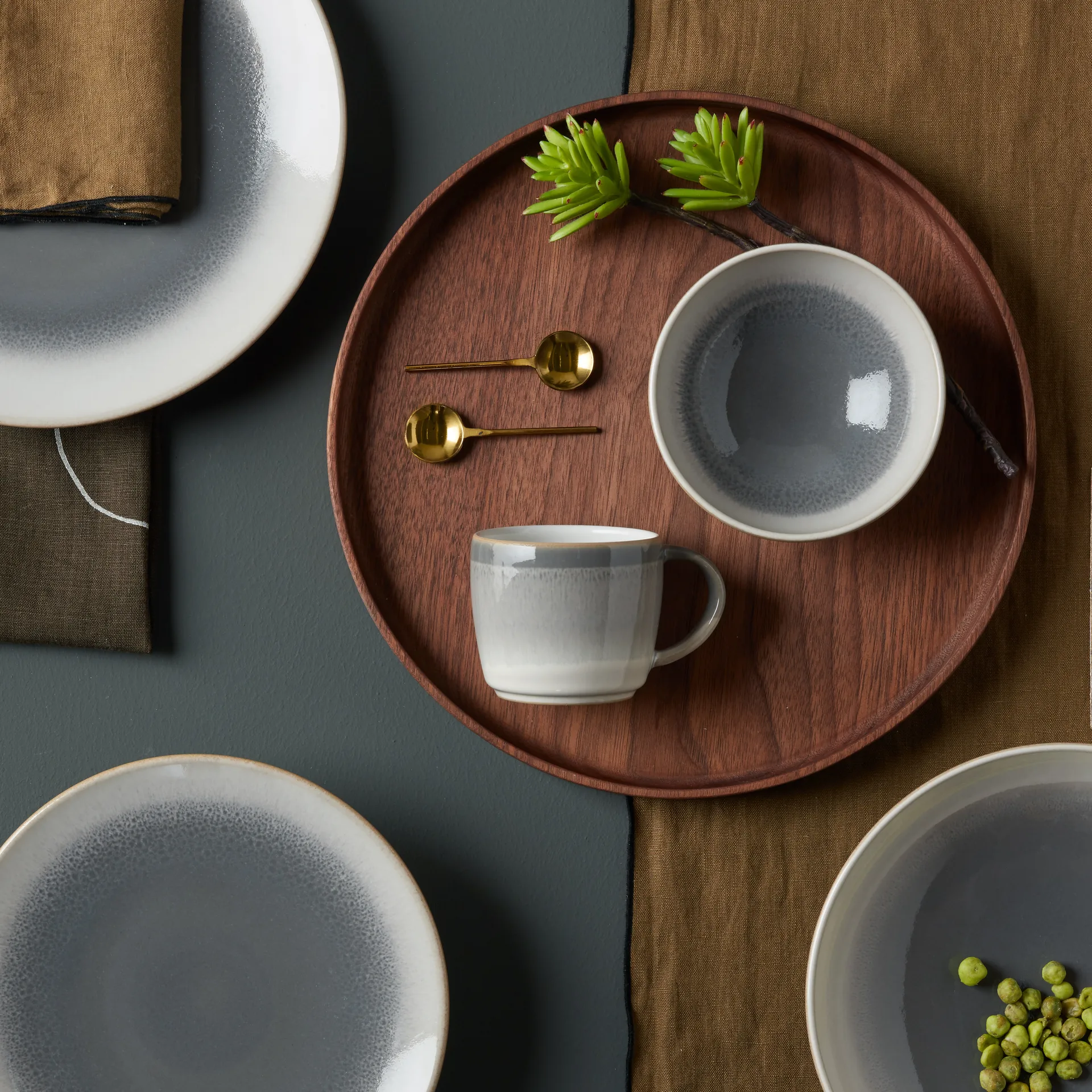 Modus Ombre rijstkom 13 cm, Grijs Denby