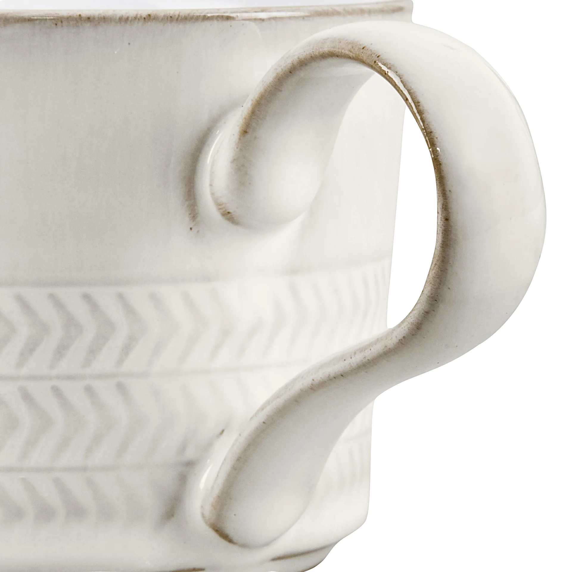 Natural Canvas thee- en koffiekop 26 cl, Textured Denby