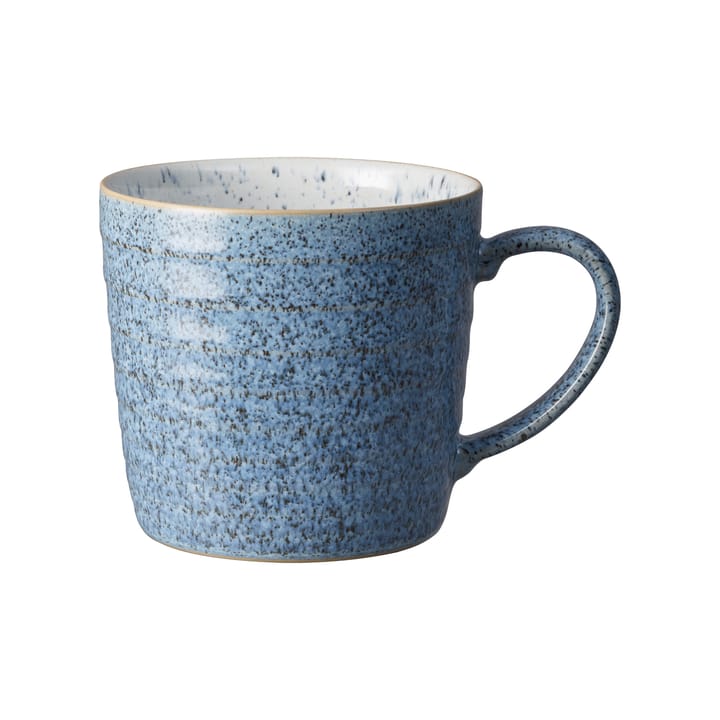 Studio Blue geribbelde beker 40 cl - Flint-chalk - Denby