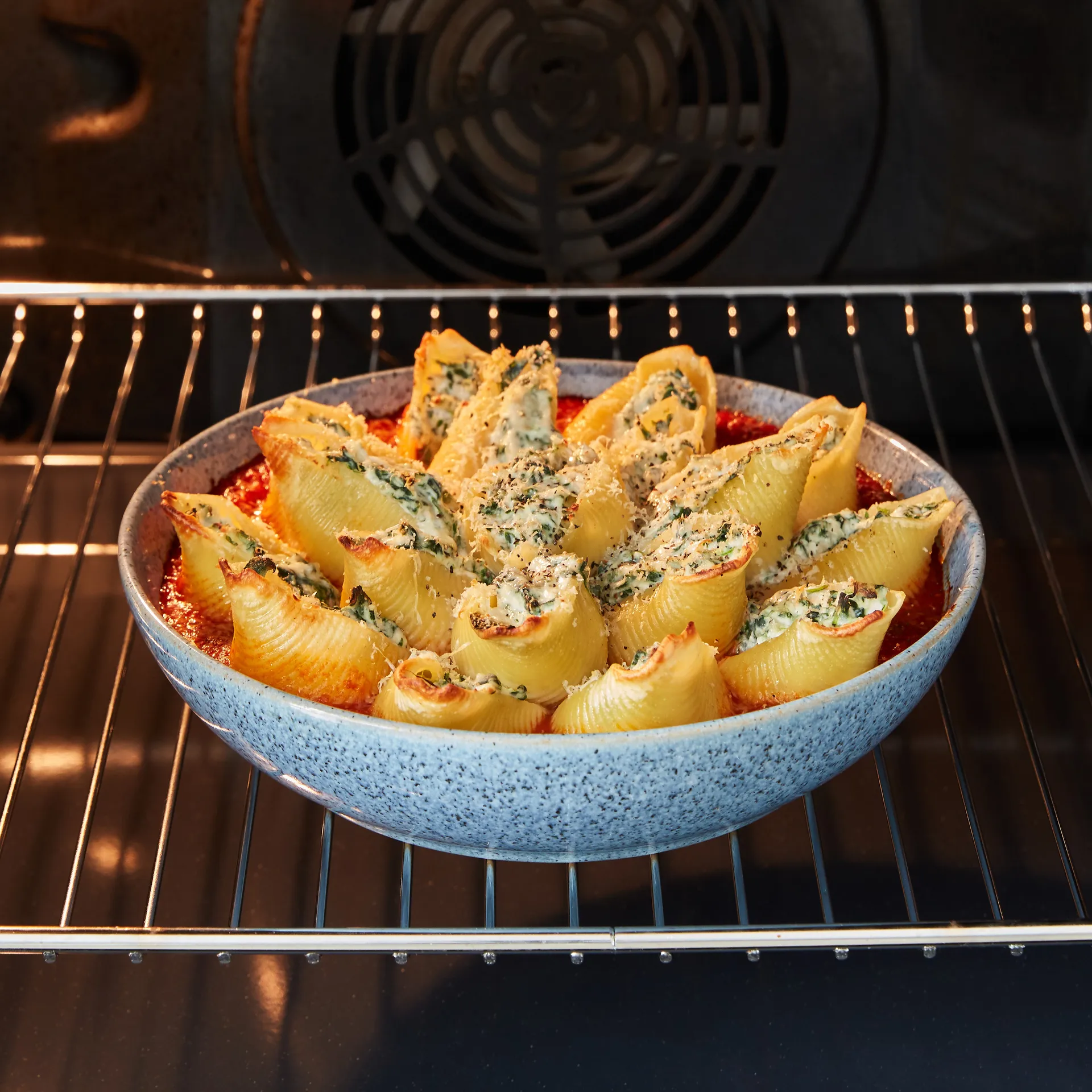 Studio Blue pastabord 22 cm, Flint Denby