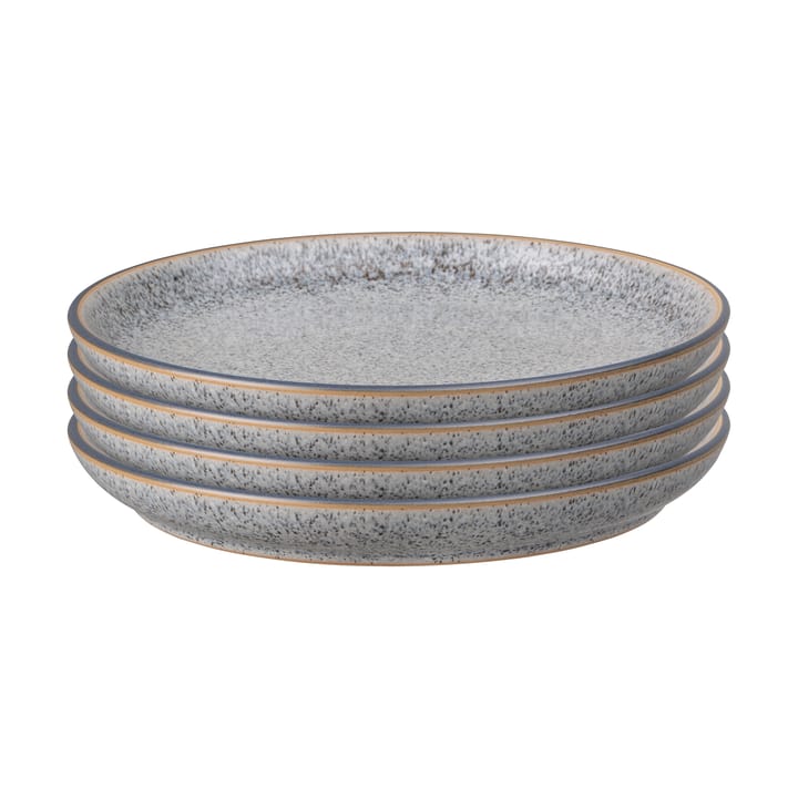 Studio Grey bord 21 cm 4-pack - Graniet - Denby