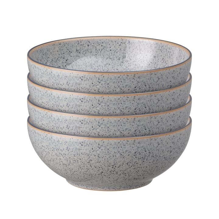 Studio Grey coupe mueslikom 17 cm 4-pack - Granite - Denby