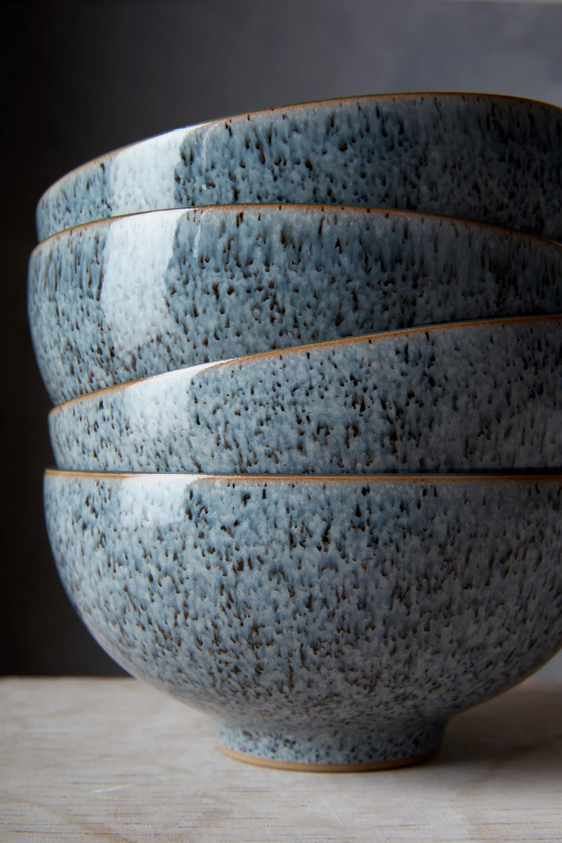 Studio Grey coupe mueslikom 17 cm 4-pack, Granite Denby