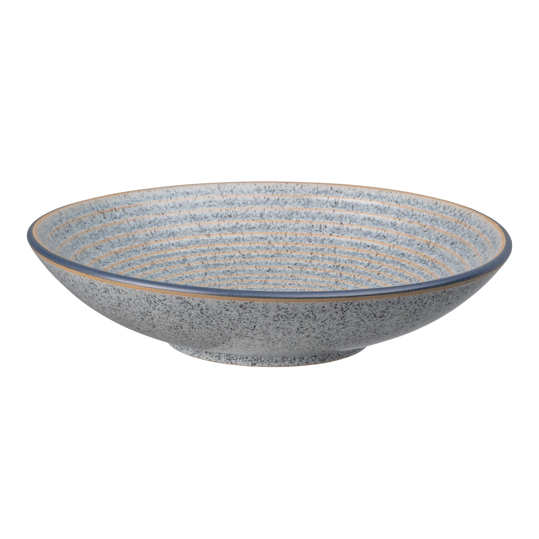 Studio Grey geribbelde kom 25,5 cm, Granite Denby