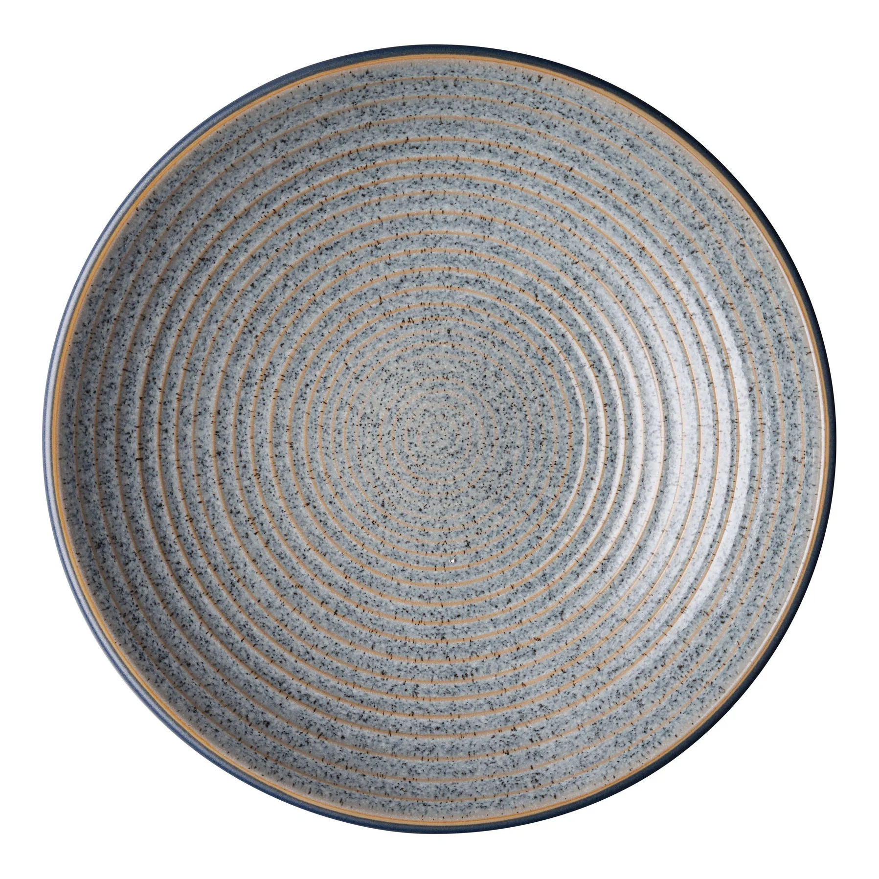 Studio Grey geribbelde kom 25,5 cm, Granite Denby