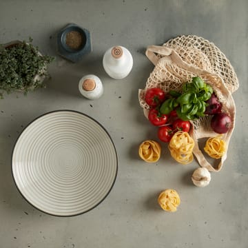 Studio Grey geribbelde kom 31 cm - Granite - Denby