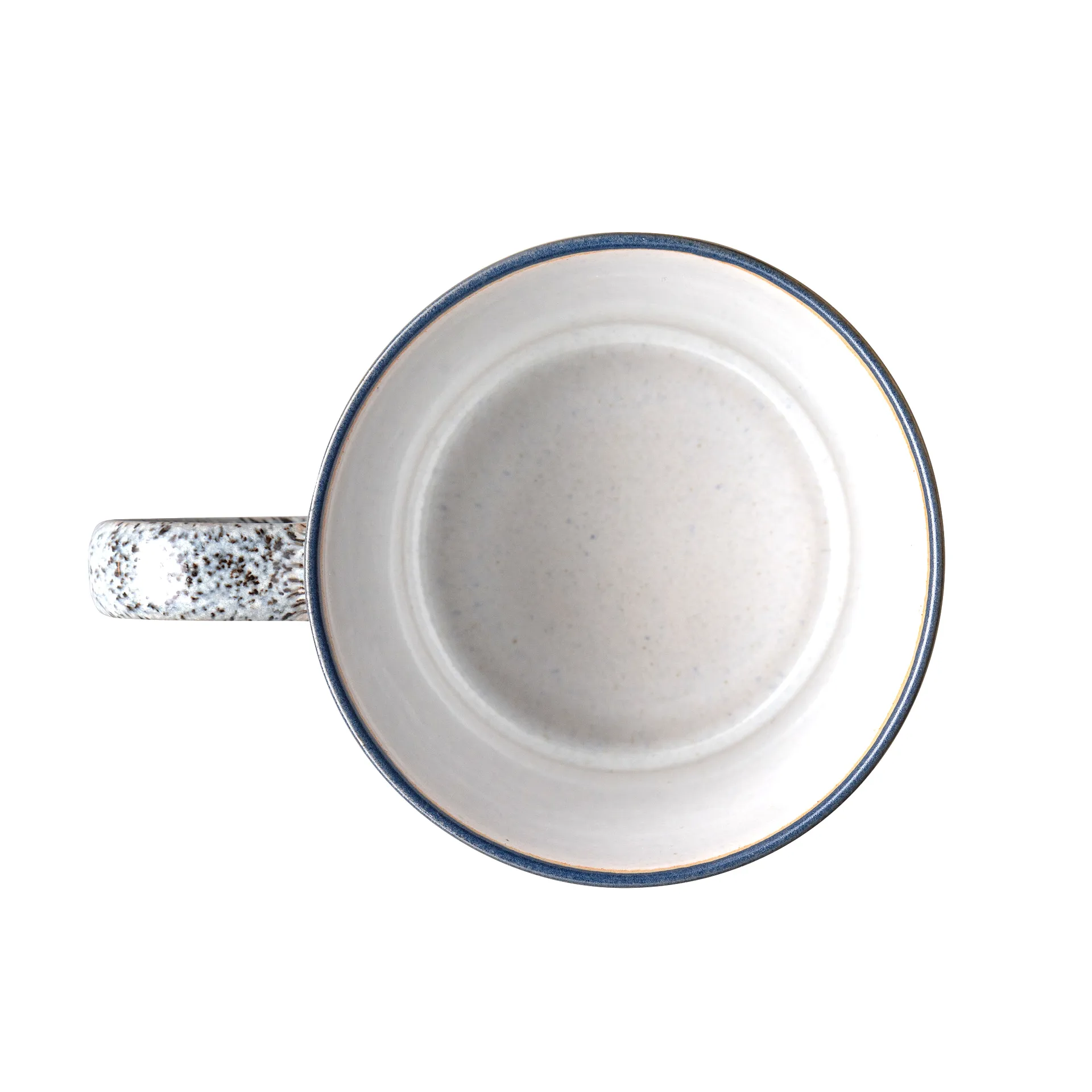 Studio Grey geribbelde mok 40 cl, Granite Denby