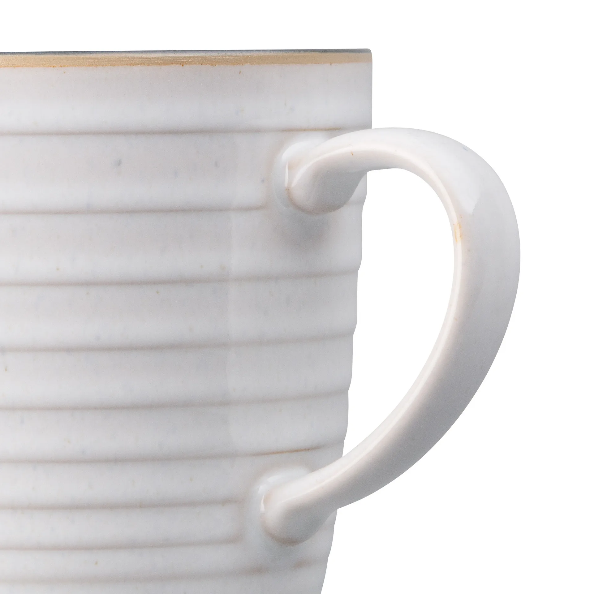 Studio Grey geribbelde mok 40 cl, Quartz Denby