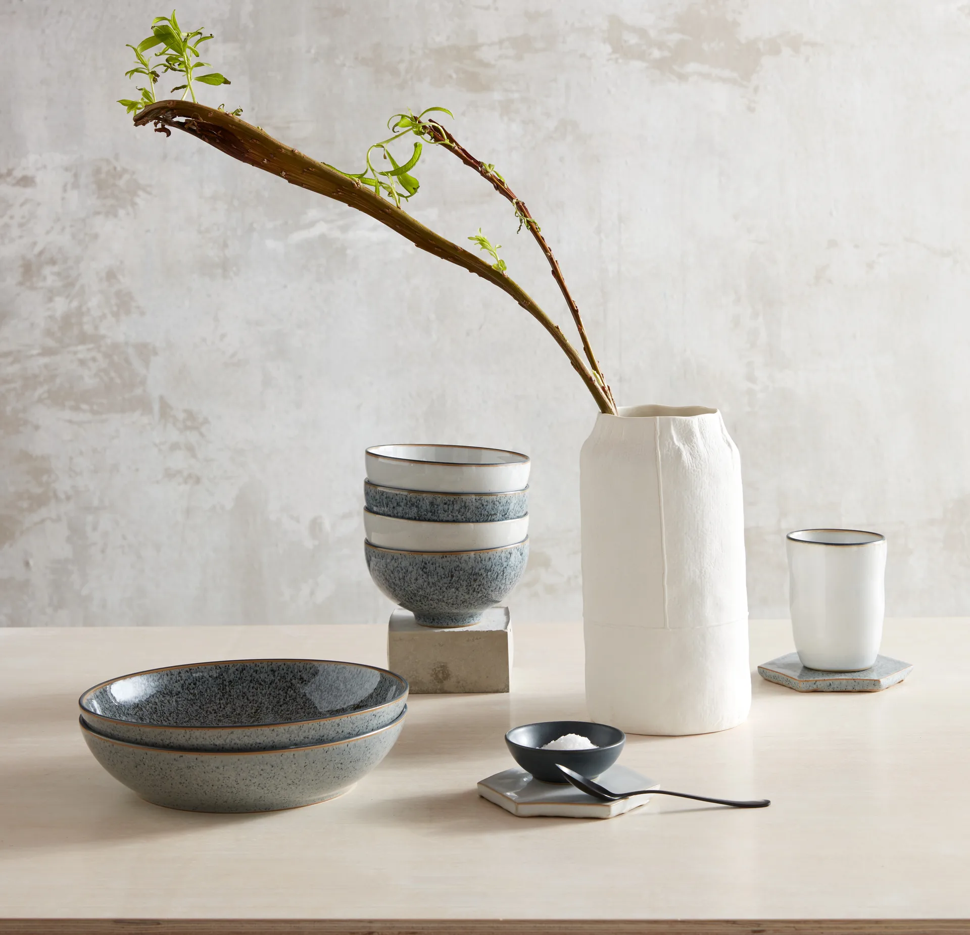 Studio Grey pastaschaal 22 cm, Granite Denby