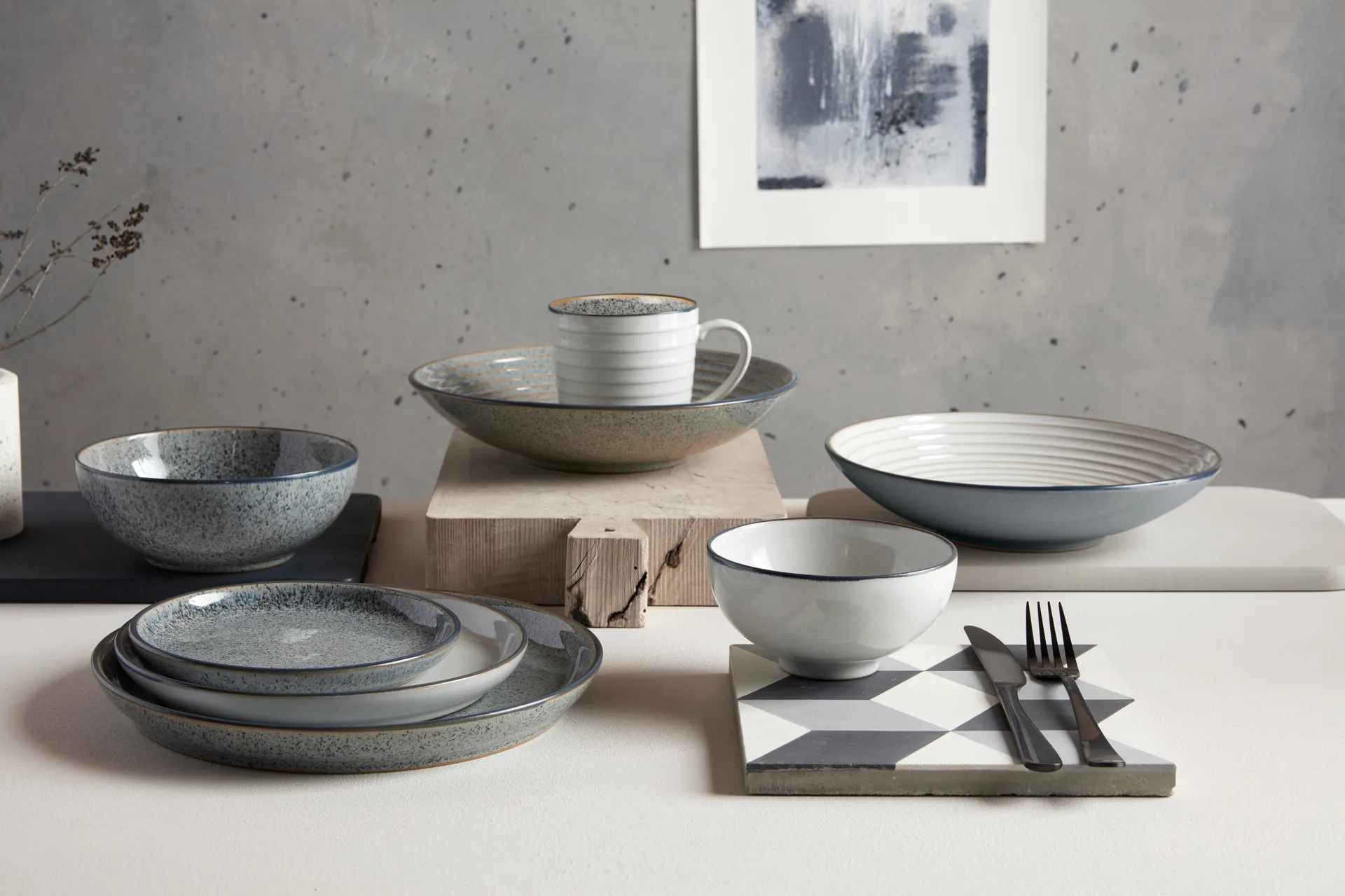 Studio Grey rijstkom 13 cm, Quartz Denby
