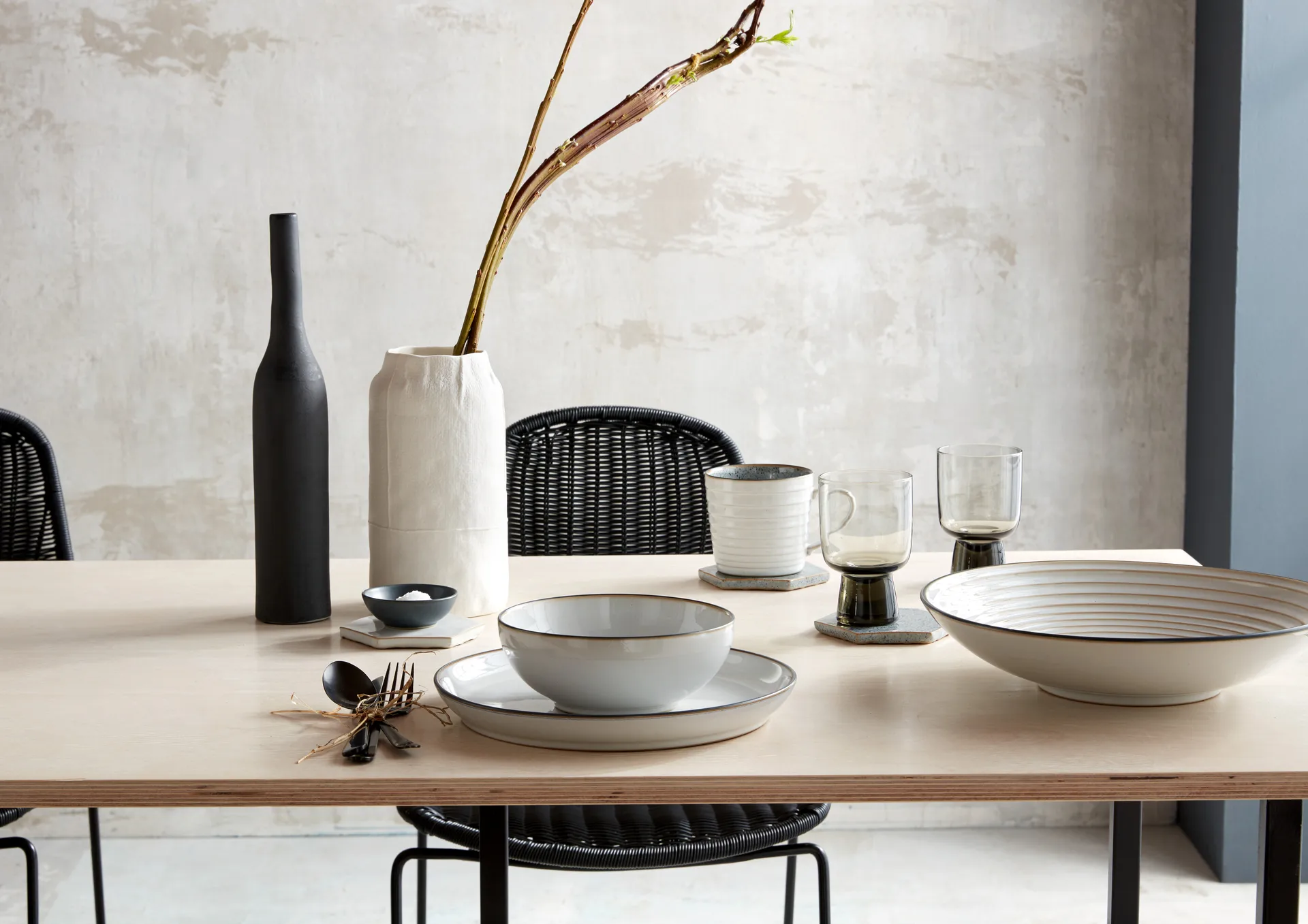 Studio Grey rijstkom 13 cm, Quartz Denby