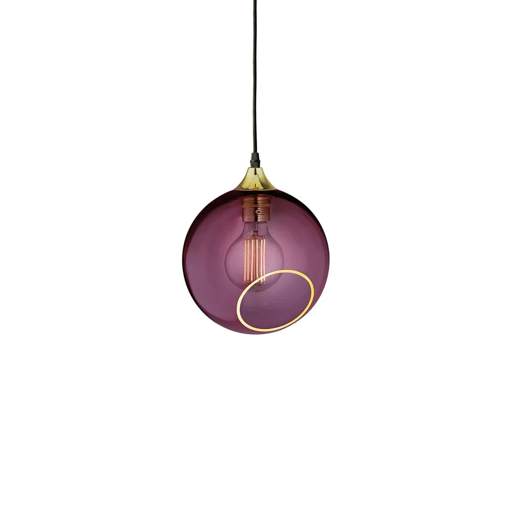 Ballroom hanglamp Ø20 cm, Goud-purple rain Design By Us