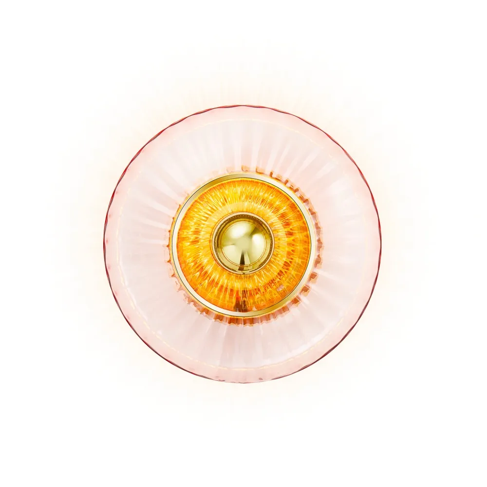 New Wave Optic wandlamp Ø26 cm, Roze Design By Us