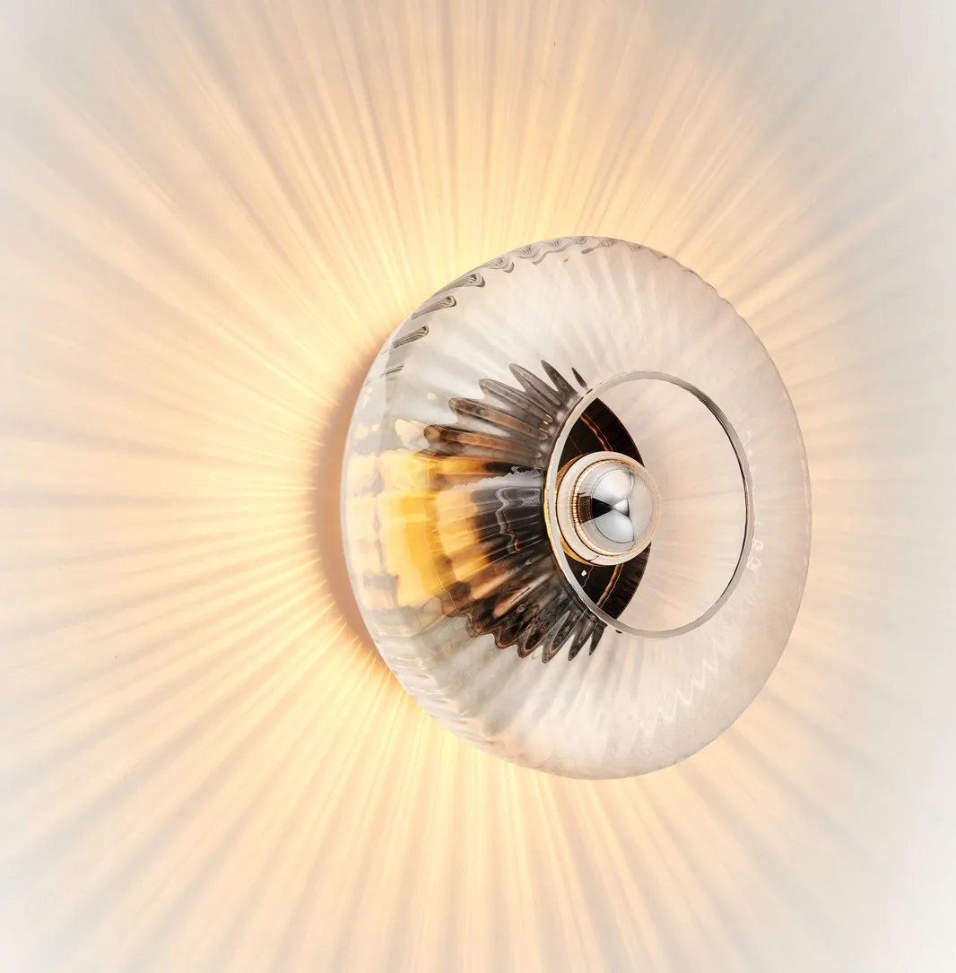 New Wave Optic wandlamp XL, Clear Design By Us