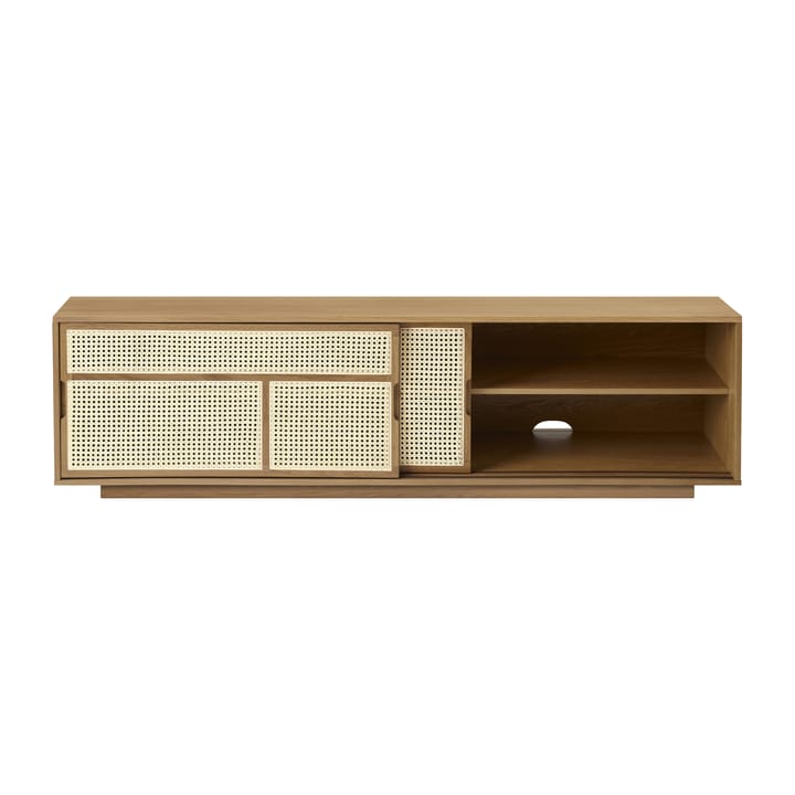 Air bijzettafel, laag, eiken, rotan Design House Stockholm
