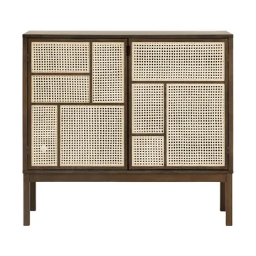 Air dressoir - Donker eiken, 120x110 cm, met poten - Design House Stockholm