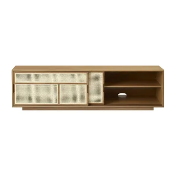 Air dressoir low - eiken, rotan - Design House Stockholm