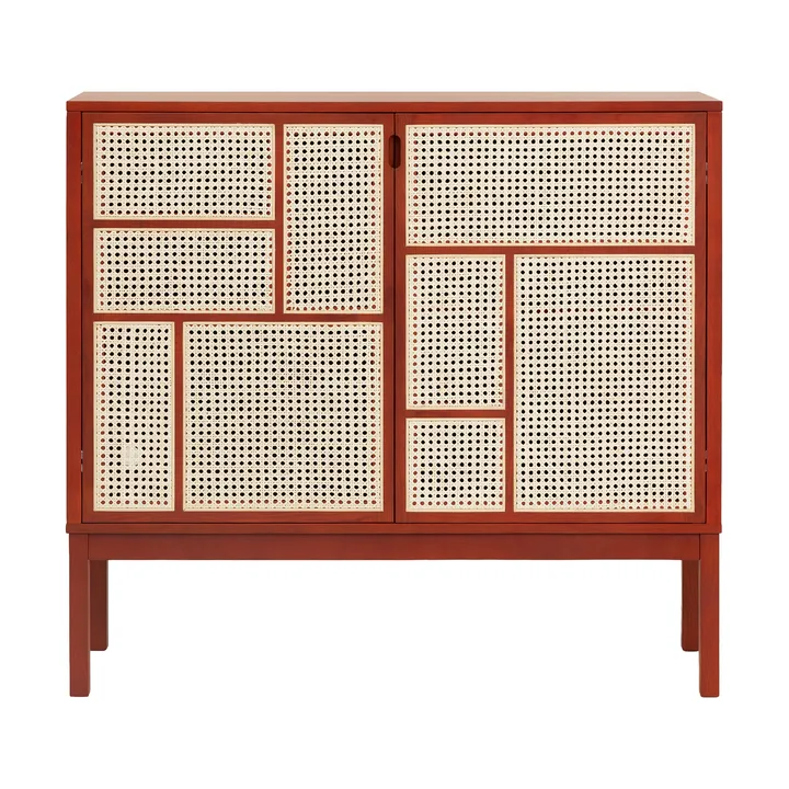 Air dressoir - Rood, 120x110 cm, met poten - Design House Stockholm