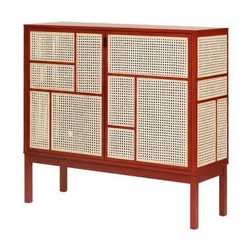 Air dressoir - Rood, 120x110 cm, met poten - Design House Stockholm