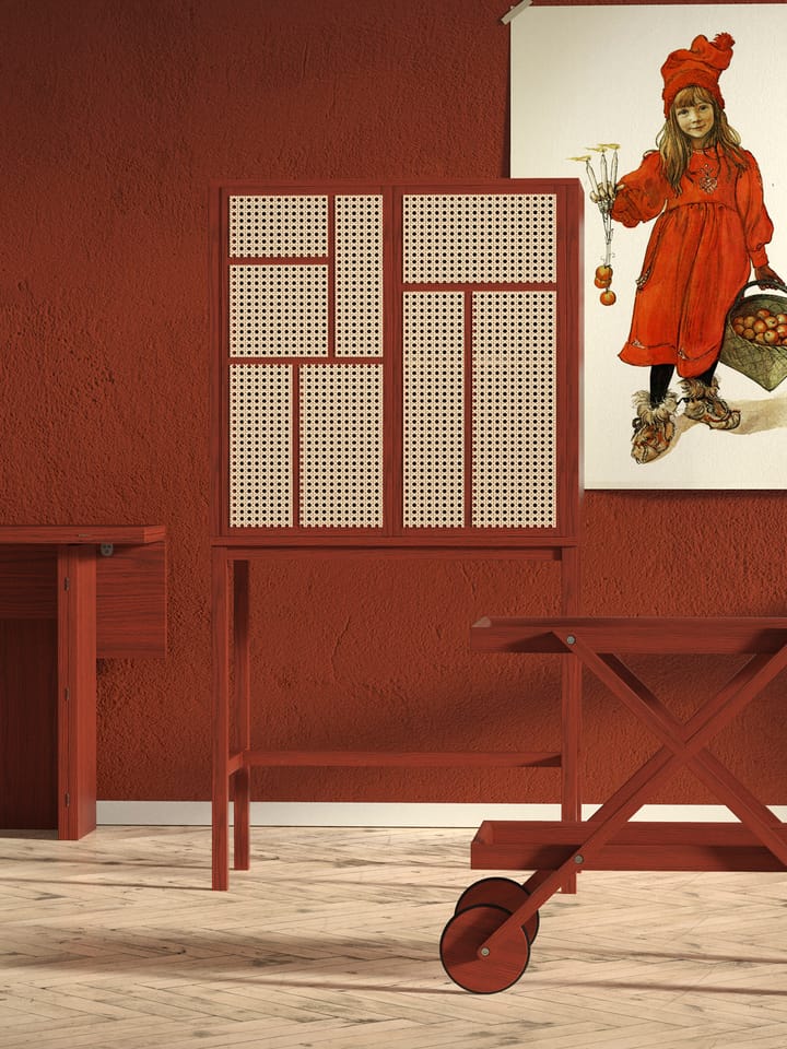 Air vitrinekast, Rood Design House Stockholm