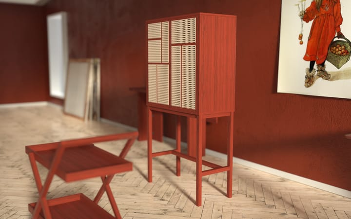 Air vitrinekast, Rood Design House Stockholm