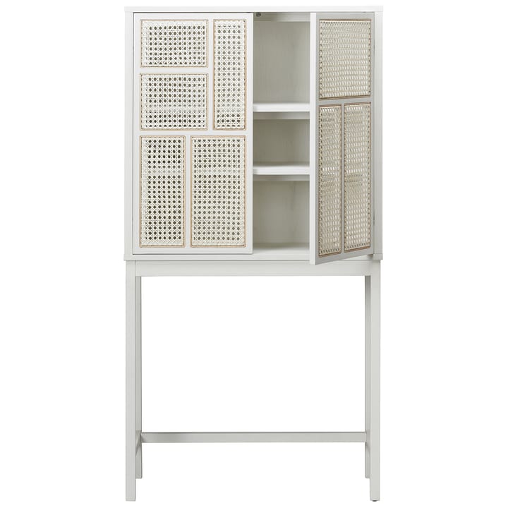 Air vitrinekast, Wit, rotan Design House Stockholm