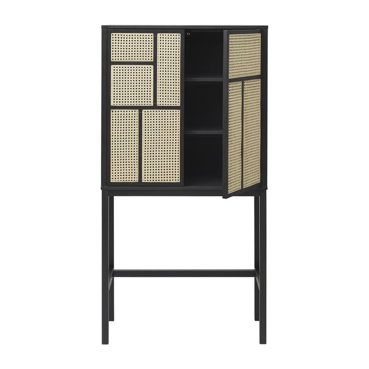 Air vitrinekast, zwart, rotan Design House Stockholm