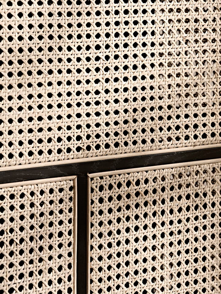 Air vitrinekast, zwart, rotan Design House Stockholm