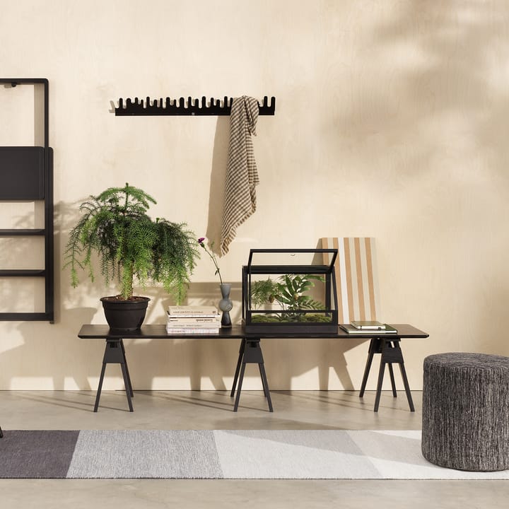 Arco salontafel 42x180 cm - Zwart - Design House Stockholm