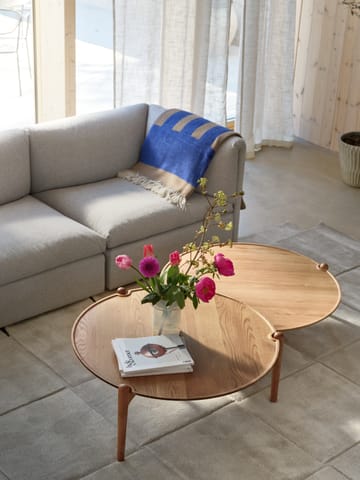 Aria salontafel Ø90 cm - Eiken 30 cm - Design House Stockholm