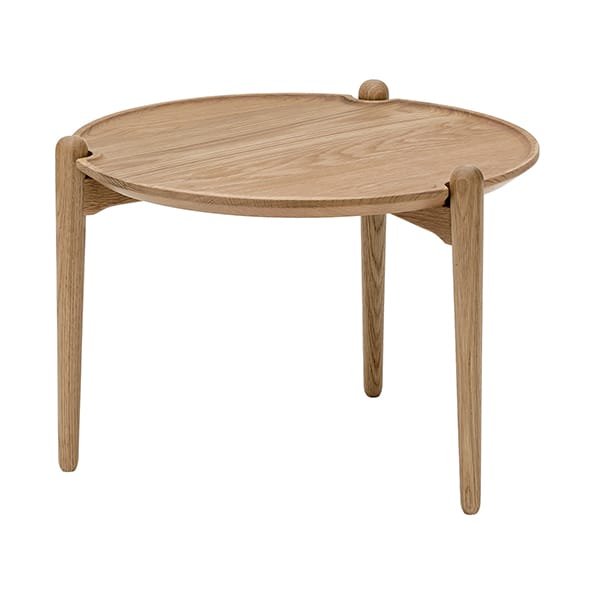 Aria salontafel Ø90 cm - Eiken 30 cm - Design House Stockholm