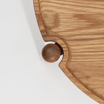 Aria salontafel Ø90 cm - Eiken 30 cm - Design House Stockholm