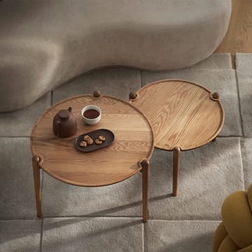 Aria salontafel Ø90 cm - Eiken 30 cm - Design House Stockholm