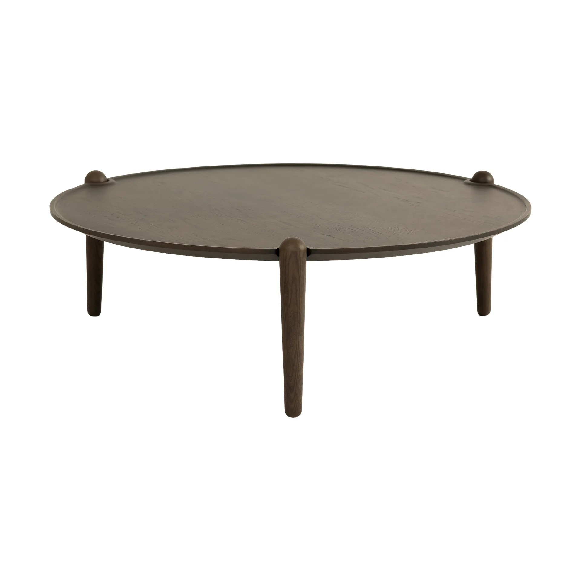 Design House Stockholm Aria salontafel Donker eiken, o90x30 cm