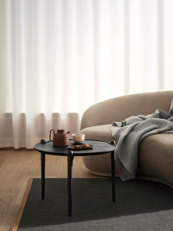 Aria salontafel hoog 46 cm, Zwart eikenhout Design House Stockholm