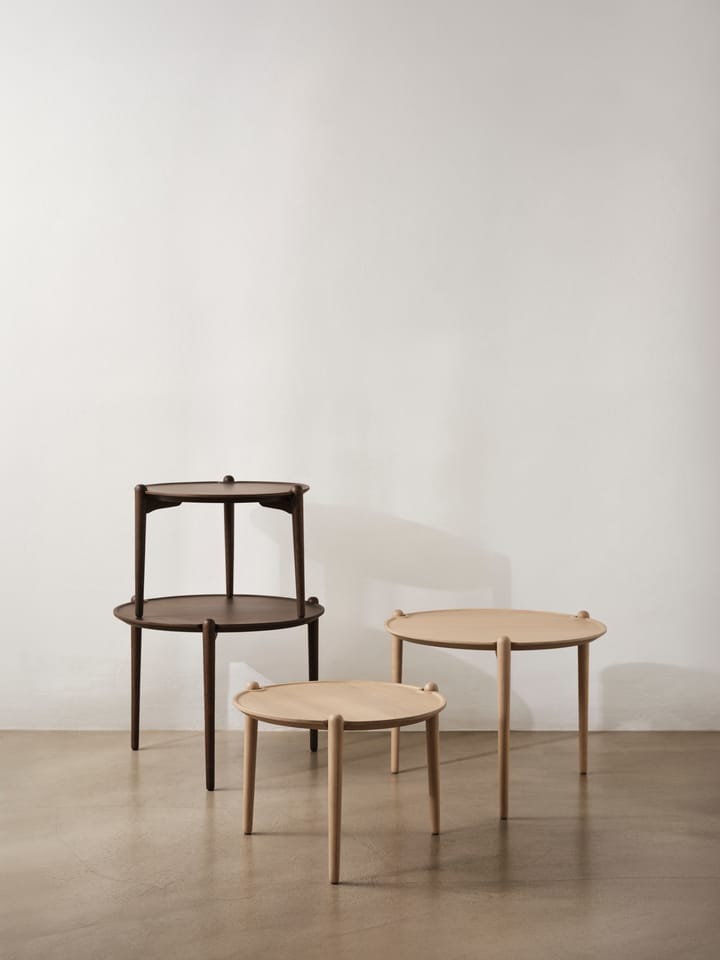 Aria salontafel laag 37 cm, Light oak Design House Stockholm
