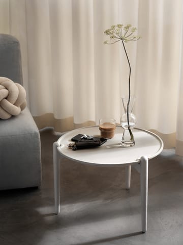 Aria salontafel laag 37 cm - Wit - Design House Stockholm