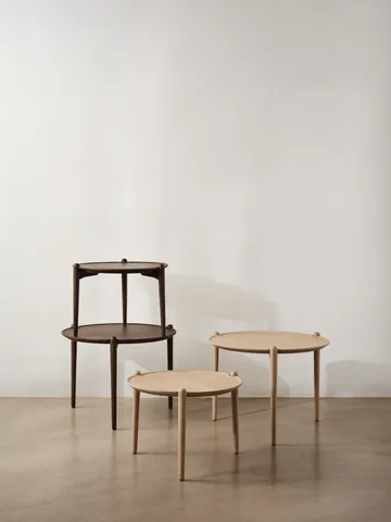 Aria salontafel - Light oak, Ø50x37 cm - Design House Stockholm